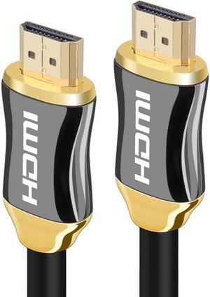 Ultra High Speed hdmi cable 25ft 4k HDMI cables support Ethernet ,3D,4K,18gbps and Audio Return (ARC)CL3 function and with 24k golden plated connector - Full Hd