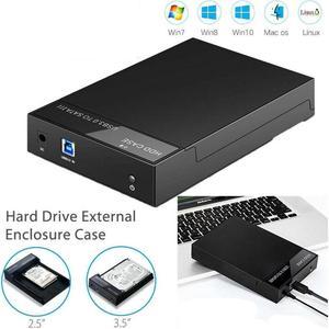 2.5"/3.5'' Hard Drive External Enclosure SATA to USB 3.0 HDD Docking Station