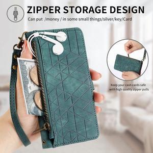 NEW Fashion Flip Case with holder Cover Shockproof Case For ZTE Axon 40 Ultra Green