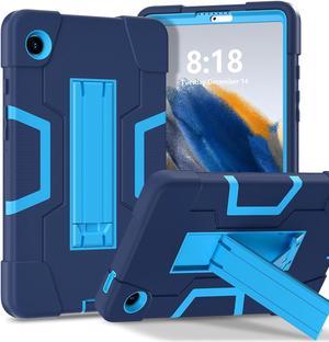 NEW Fashion Protective Back Cover Stander Case for Samsung Galaxy Tab A9 / SM-X110 / SM-X115 / SM-X117 (8.7inch) (Blue)