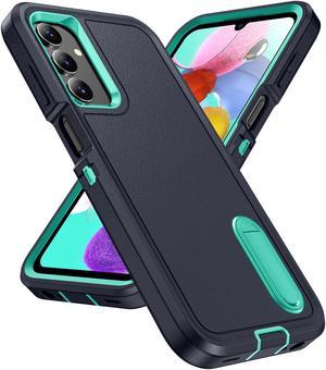 New Fashion Case with Stander Luxury Back Cover Case For Samsung Galaxy A15 5G (Green)