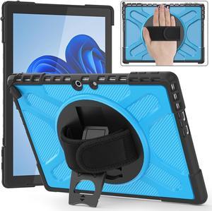NEW Fashion Protective Cover Stander Case for Microsoft Surface Pro 10 13inch 2024 For Microsoft Surface Pro 9 13inch 2022 (Blue)