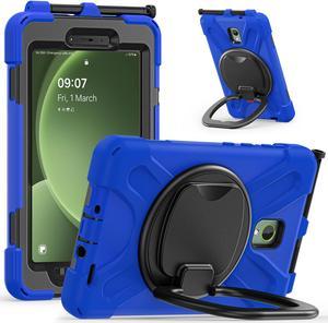 NEW Fashion Protective Cover Case for Samsung Galaxy Tab Active 5 8.0" SM-X300 / X306B / Tab Active3 8.0" SM-T570 / T575 / T577 (Blue)