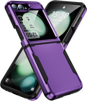 TYJKeJi Case Cover Case For Samsung Galaxy Z Flip6 For Samsung Galaxy Z Flip 6 (Purple)