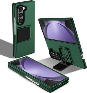 TYJKeJi Case with Stander Cover Case For Samsung Galaxy Z Fold 6 For Samsung Galaxy Z Fold6 (Green)