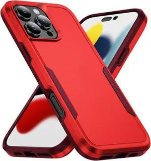 TYJKeJi Case Fashion Cover Case For iPhone 16 Pro (6.3inch) (Red)