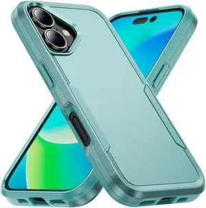 TYJKeJi Case Fashion Cover Case For iPhone 16 Plus (6.7inch) (Green)