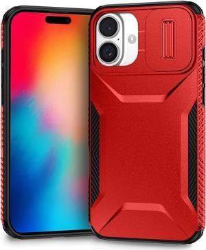 TYJKeJi Case Fashion Cover Case For iPhone 16 Plus (6.7inch) (Red)