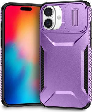 TYJKeJi Case Fashion Cover Case For iPhone 16 Plus (6.7inch) (Purple)