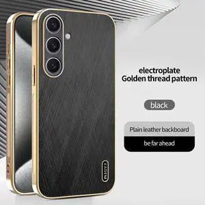 TYJKeJi Case Fashion Cover Case For Samsung Galaxy S25 Plus (S25+) (6.7inch) (Black)