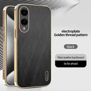 TYJKeJi Case Fashion Cover Case For Samsung Galaxy S25 Edge (Black)