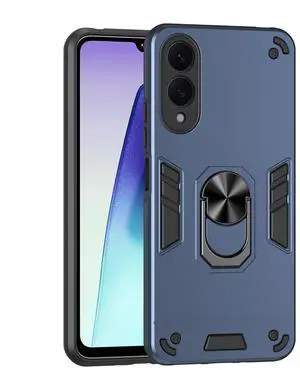 TYJKeJi Case with Stander Fashion Cover KickStand Case For Samsung Galaxy S25 Edge (Blue)