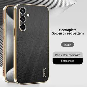 TYJKeJi Case Fashion Cover Case For Samsung Galaxy S25 FE (Black)