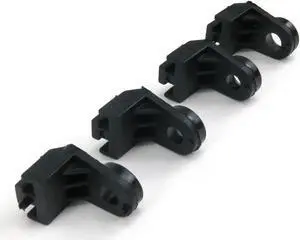 Zirgo Fan Mounting Feet (4) Black - SHORT