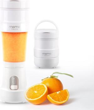 Momo Lifestyle Portable Collapsible Blender Personal BPA Free USB Rechargeable Blendjet On the Go for Smoothies and Shakes