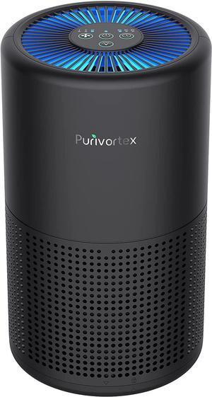 Air Purifiers for Bedroom Home, H13 True HEPA Air Filter, 20db Quiet Air Purifier for Dust Smoke Pollen Dander Hair Smell and Pet Odor, Small Air Cleaner for Office Living Room, Ozone Free, 215 ft² Co