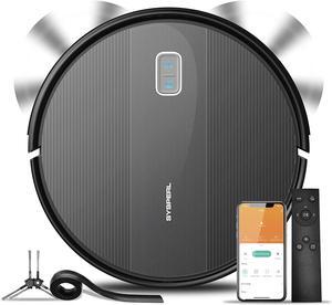 Robot Vacuum Cleaner, Robot Vacuum with Mapping Technology, Automatic Robot Vacuum Cleaner,120 Mins Runtime,2600Pa Robot Vacuum Mapping, Alexa Compatible, Robot Vacuum for Pet Hair, Hard Floor