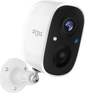 Security Cameras Wireless Outdoor - Spotlight & Siren, 1080P Battery Powered WiFi Cameras for Home Security, AI Motion Detection, Color Night Vision, 2-Way Talk, Waterproof, SD/Cloud