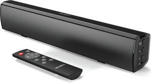 Majority Bowfell Small Sound Bar for TV with Bluetooth, RCA, USB, Opt, AUX Connection, Mini Sound/Audio System for TV Speakers/Home Theater, Gaming, Projectors, 50 watt, 15 inch