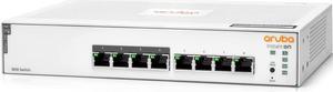 Aruba Instant On 1830 8-Port Gb | 4-Port Class 4 PoE Smart Switch (65W) - 8X 1G |Fanless | US Cord (JL811A#ABA)