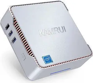 Mini PC Windows 11 Pro, 8GB DDR4 128GB SSD Intel Celeron J4125 Mini Desktop Computer, Support 2.5-inch SSD, 2.4G+5.0G WiFi, 4K HDMI x2, Gigabit Ethernet, BT 4.2, Support Windows 10 Pro Micro PC