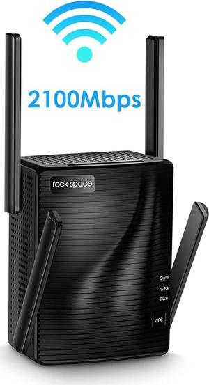 WiFi Extender - WiFi Booster,2100 Mbps,WiFi Range Extender,WiFi Repeater,Wireless Extender for Home,Gigabit Port,5G&2.4G Dual Band,Coverage up to 1292sq.ft,Support Multiple Devices,Extends WiFi Range