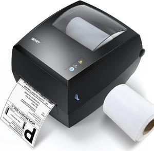 iDPRT Thermal Label Printer, Label Maker for Shipping Packages & Small Business, Built-in Holder Shipping Label Printer SP420, Support 2" - 4.65" Monochrome Label Maker Compatible with Win, Mac&Linux