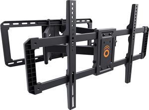 TV Wall Mount for Large TVs Up to 90" - Full Motion Has Smooth Swivel, Tilt, & Extension - Universal Design Works with Samsung, Vizio & More - Includes Hardware & Drill Template