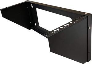 Wall Mount Rack 4U Vertical Rack 19Inch Wall Mountable Server Rack Heavy Duty Network Open Rack (4U)