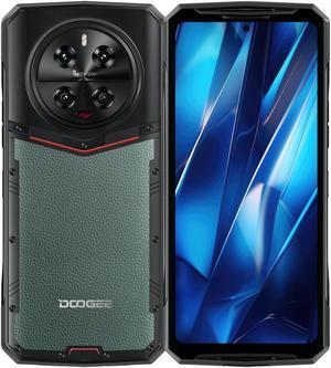 DOOGEE DK10 5G 12GB20GB512GB Quad Cameras Side Fingerprint 667 inch Android 13 Dimensity 8020 Octa Core 26GHz Network 5G OTG NFC Support Google Pay Emerald Green