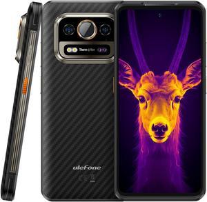 Ulefone 5G Rugged Smartphone, Armor 25T Pro Thermal Imaging Turbo, Android 14 OS, 64MP Night Vision Cam + 50MP Ultra Main Cam, 12GB+256GB, 6.78" FHD+ 120Hz