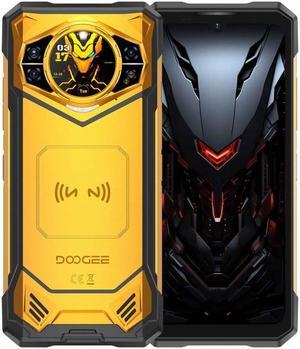 DOOGEE S200X AI triple-proof phone, side key fingerprint, 32GB+512GB, 6.72-inch Android 14 Dimensity 7050 Octa-core 2.6GHz, Network: 5G, OTG, NFC Yellow