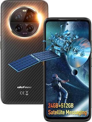 Ulefone Armor 23 Ultra 5G Rugged Phone, Satellite Messaging, 50MP+64MP+50MP+8MP, 24GB+512GB MTK Dimensity 8020, 5280mAh(120W), QI 50W Wireless Charging, 6.78" FHD+ Corning Gorilla Screen, Android 13