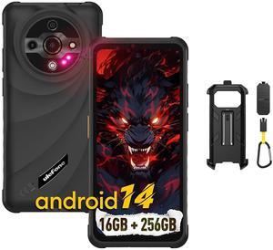 Ulefone Armor X31 Pro 5G Rugged Smartphone (2025), 16GB+256GB/2TB SD, MTK Dimensity 6300 64MP Main Cam + 25MP Night Vision Cam, 6050mAh 6.56 Inch 120Hz Android 14 Cell Phone Dual SIM + case
