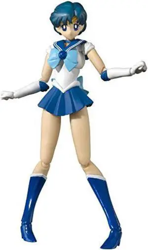 SHFiguarts Bishoujo Senshi Sailor Moon Sailor Mercury animation Color Edition Approximately 140mm ABS & PVC Pre-Painted Movable Figure