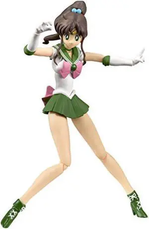 S. H. Figuarty Pretty Soldier Sailor Moon Sailor Jupiter-ANIMATION COLOR EditionAppendixed Making ABS & PVC Completed Movable Figures