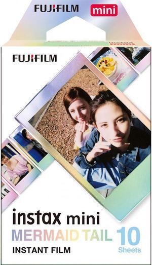 FUJIFILM Instant Camera Cheki Film 10 pieces of (Mermaid Tail) Instax Mini Mermaid Tail WW 1