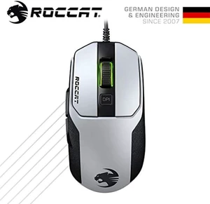 ROCCAT Kain 102 Aimo RGB Gaming Mouse (Proooptic R8, Titan Click, Lightweight 89g) White Germany Design & Engineering ROC-11-610-WE ROCCAT Kain 102 Aimo RGB Gaming Mouse (Proooptic R8, Titan Click, Lightweight 89g) White Germany Design & Engineering ROC-11-610-WE