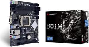 Micro-ATX Motherboard with BIOSTAR intel H81 Chipset [H81MHV3 3.0]