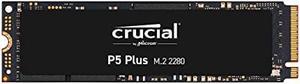 Crucial P5 Plus 2TB SSD Compliant with the performance required by PS5 PCIe Gen4 (maximum transfer speed 6,600MB / sec) NVMe M.2 (2280) Built-in CT2000P5PSSD8JP Domestic product