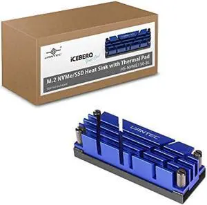 M.2 NVMe SSD dedicated heat dissipation aluminum alloy cooling heat sink