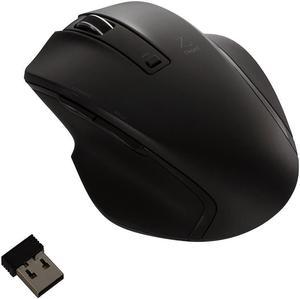 Digio2 Ultimate shape 2.4GH wireless mouse 5 button Blue LED M size black Z8337