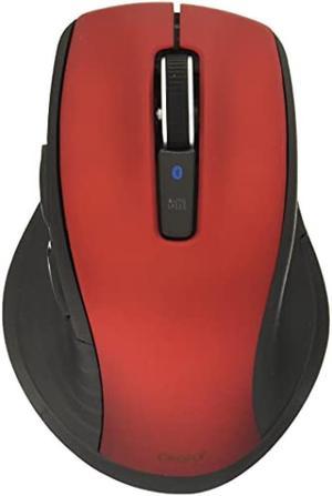 Digio2 5 Button Blue LED Mouse Wireless Bluetooth Quiet Red Z8413