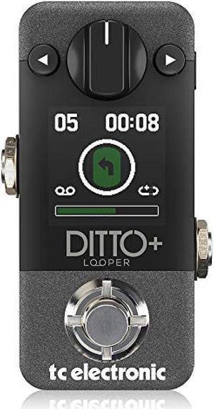 TC Electronic Ditto + Multi-Session Looper Pedal Guitar Effector