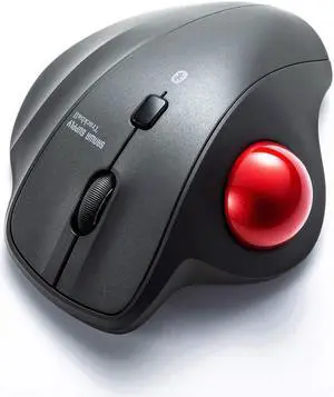 Sanwa Supply Bluetooth Trackball Quiet 3 Button Optical MA-BTTB130BK Sanwa Supply Bluetooth Trackball Quiet 3 Button Optical MA-BTTB130BK