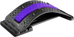 Back Stretcher, Adjustable Multi-Level Spine Deck,Arched Waist Back Stretching Device, Lower and Upper Lumber Massager Pain Relief for Men Women with Herniated Disc Scoliosis Sciatica