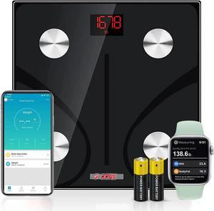 Smart Digital Bathroom Weighing Scale with Body Fat and Water Weight for People, Bluetooth BMI Electronic Body Analyzer Machine