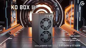 New Kadena Miner Original KD BOX 5TH/s Hashrate 400W KDA Miner Mining Kadena Algorithm With PSU Sold by META SAPCE Ready To Delivery Better than Gold shell KD Box KD box proGood for Home Mining