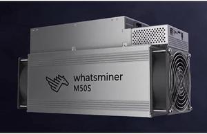 Whatsminer M50 118 Th/s Bitcoin Miner, 3306W Asic Miner Bitcoin Mining Machine