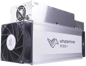 Whatsminer M30S+ 100Th 3400W, BTC Bitcoin Miner Asic BTC Miner with PSU